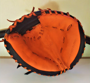 Octopus 33" (Catcher) Negro-Naranja - Guante de Béisbol