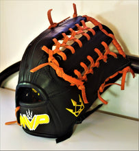 Cargar imagen en el visor de la galería, Octopus 12.50&quot; (Outfield) Negro-Naranja Tan - Guante de Béisbol
